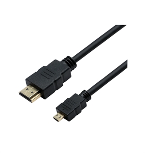 Skærm kabel - Micro HDMI til HDMI 1.2 meter